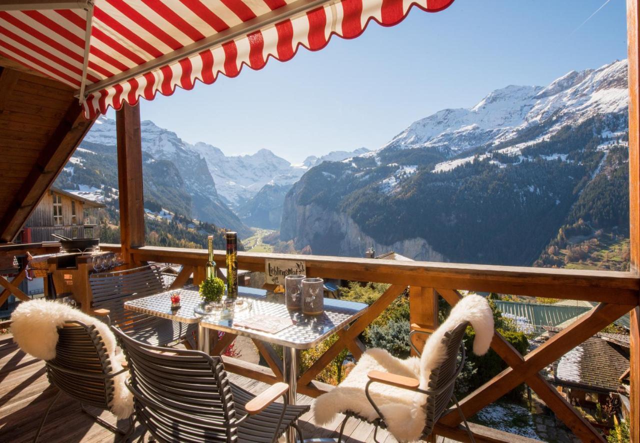 Chalet Rose Penthouse Венген Экстерьер фото