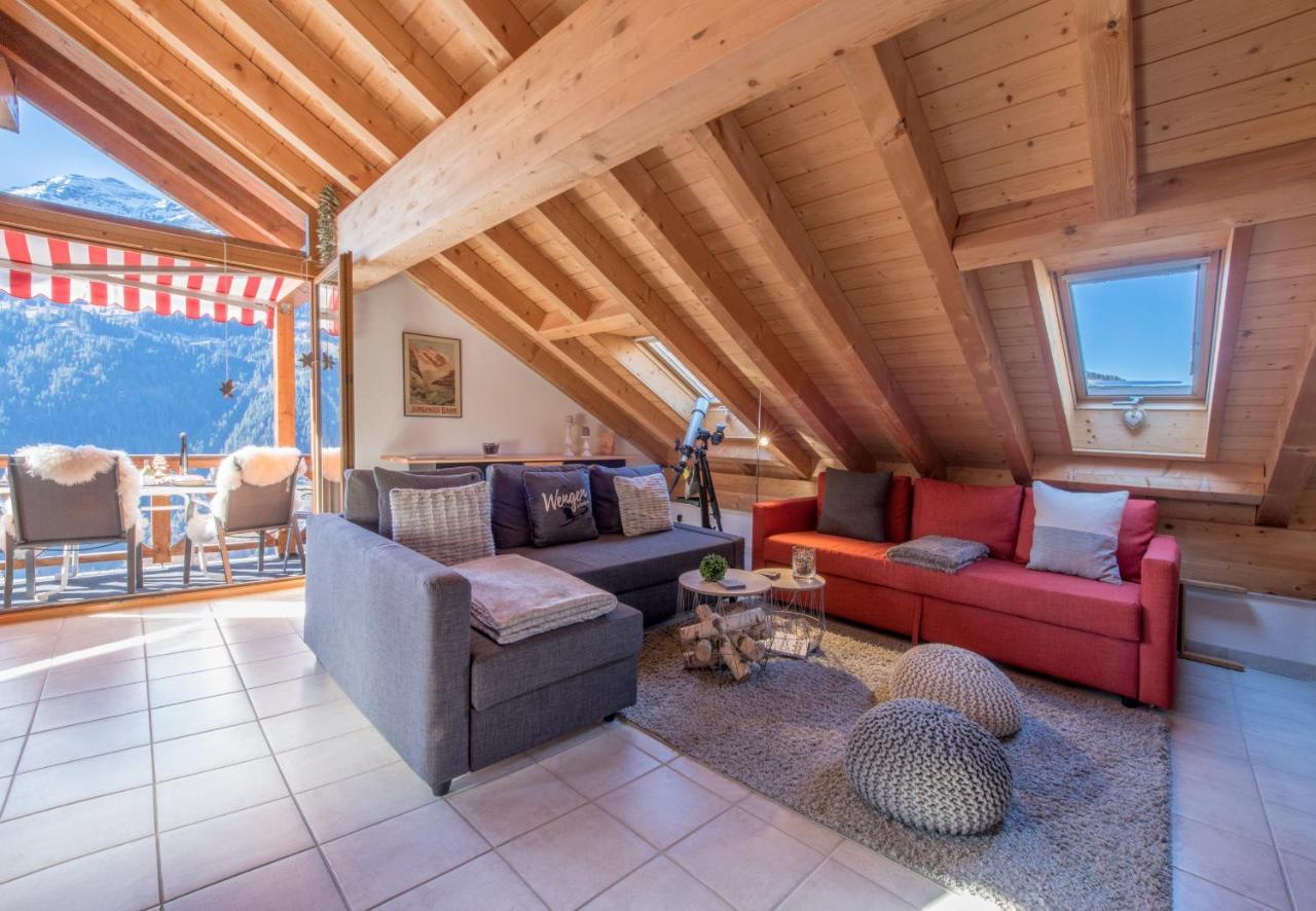 Chalet Rose Penthouse Венген Экстерьер фото