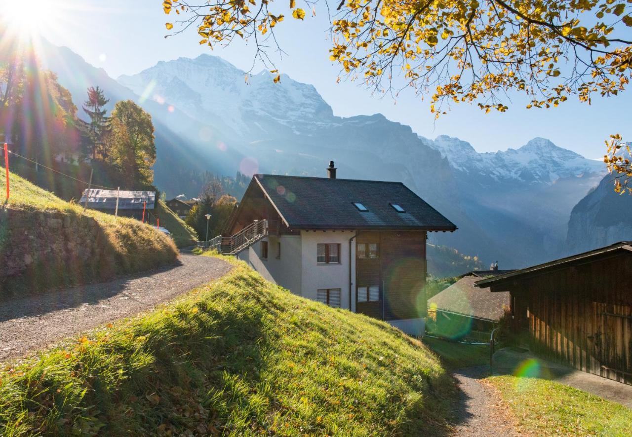 Chalet Rose Penthouse Венген Экстерьер фото