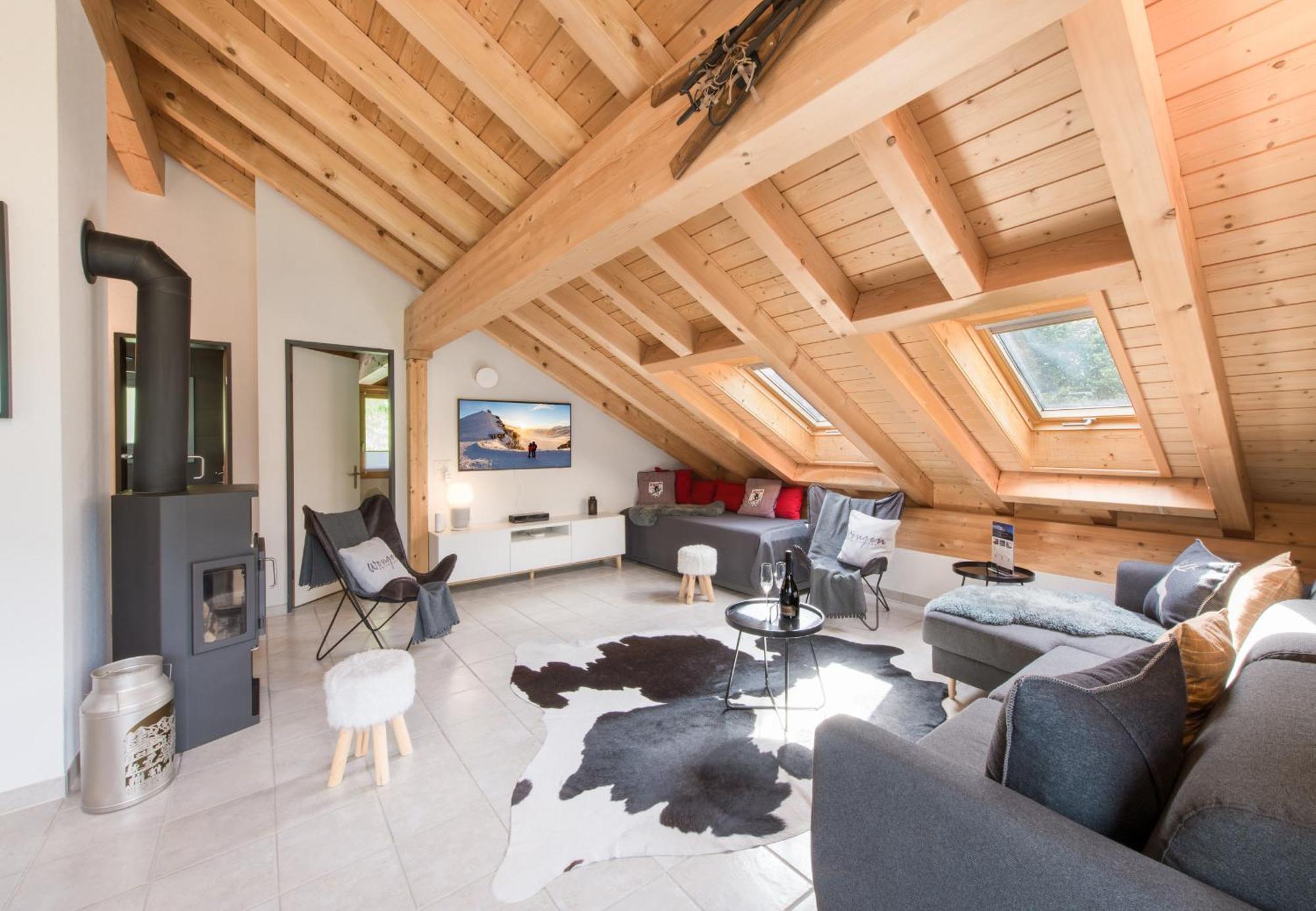 Chalet Rose Penthouse Венген Экстерьер фото