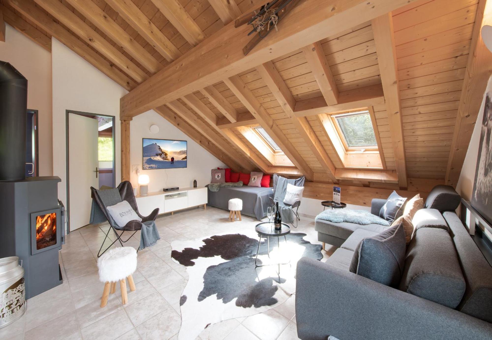 Chalet Rose Penthouse Венген Экстерьер фото